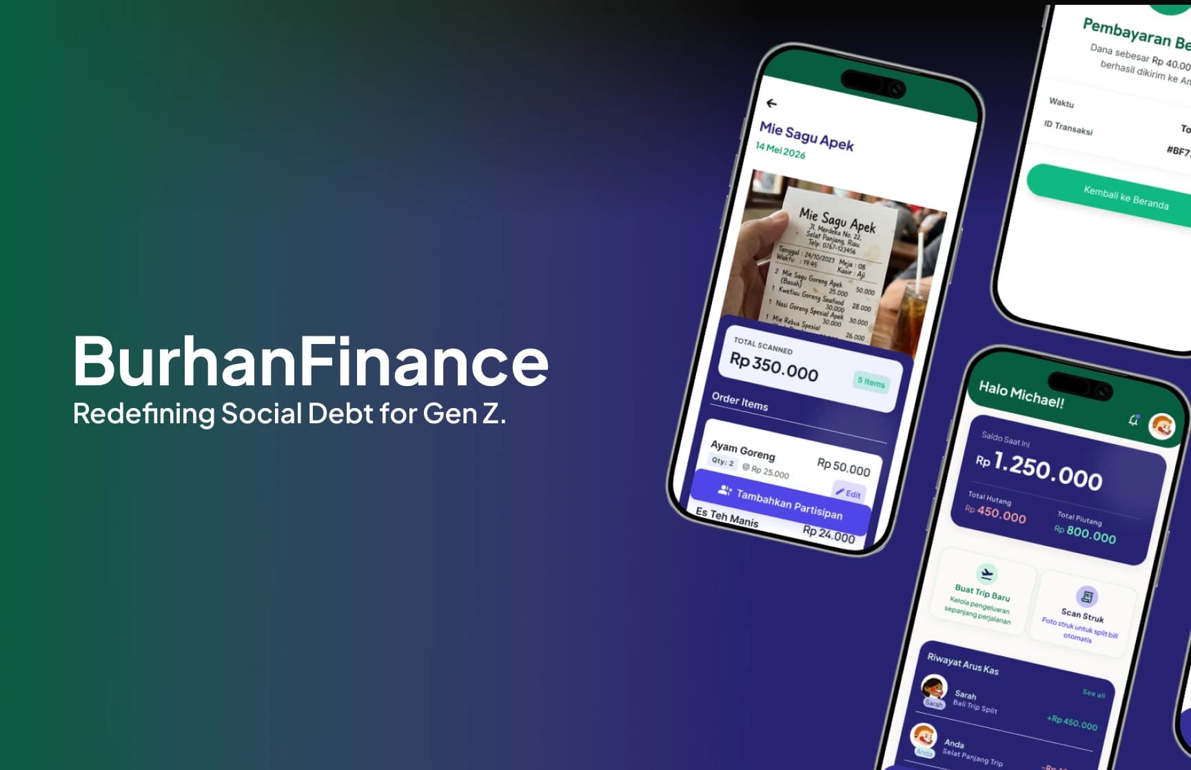BurhanFinance project preview